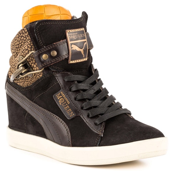 puma alexander mcqueen wedge